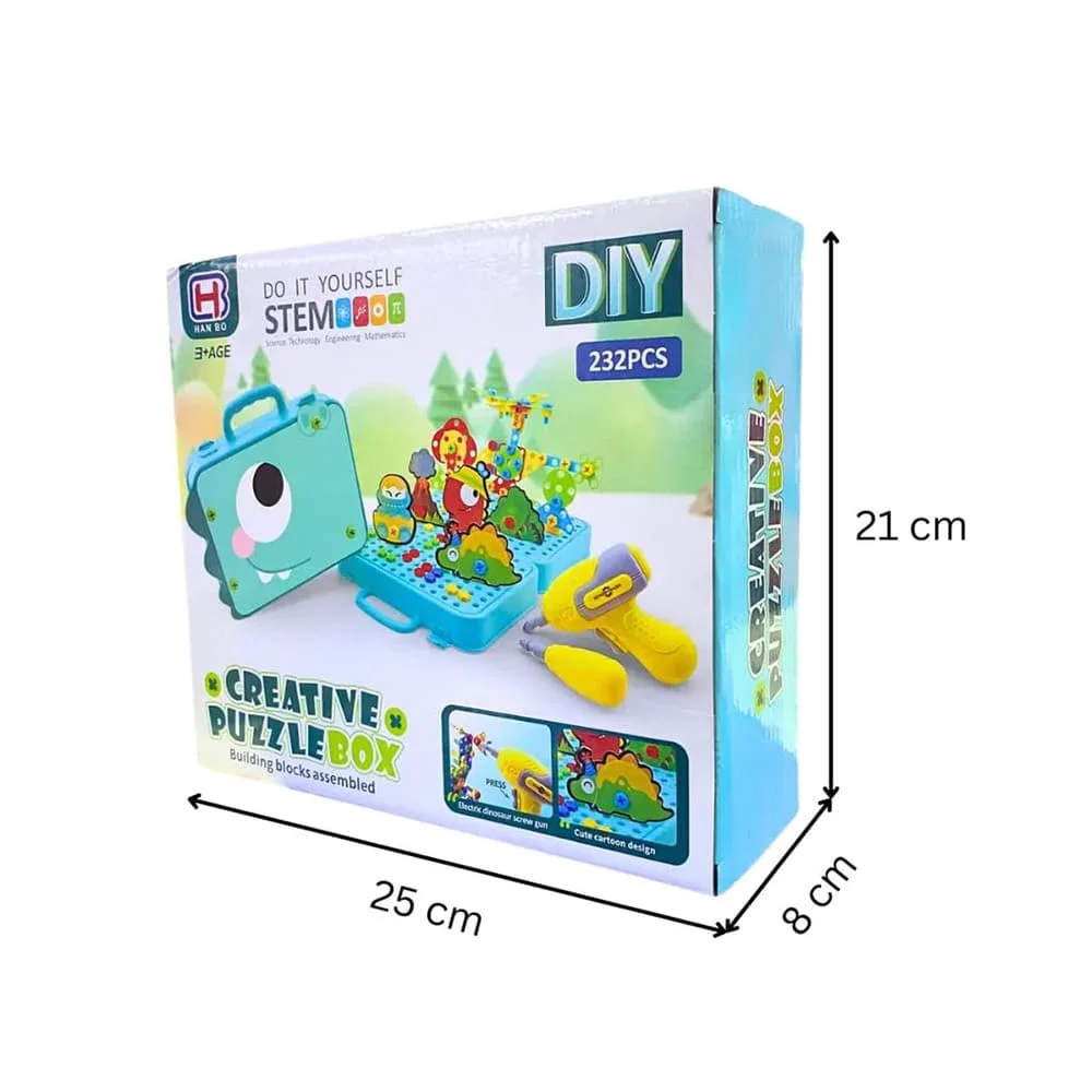 Creative Puzzle Box Blue