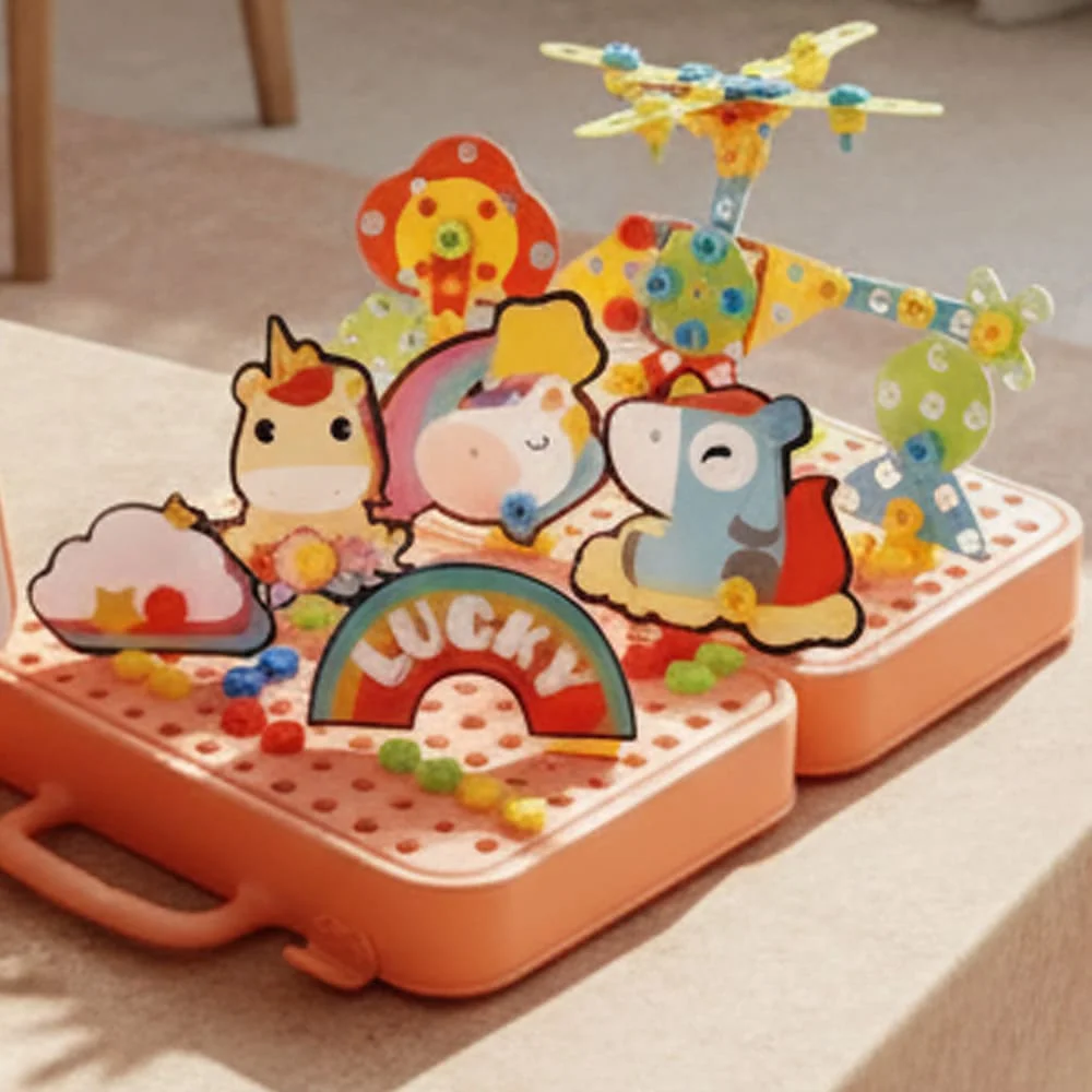 Creative Puzzle Box Orange