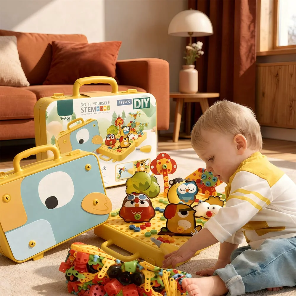 Creative Puzzle Box yellow