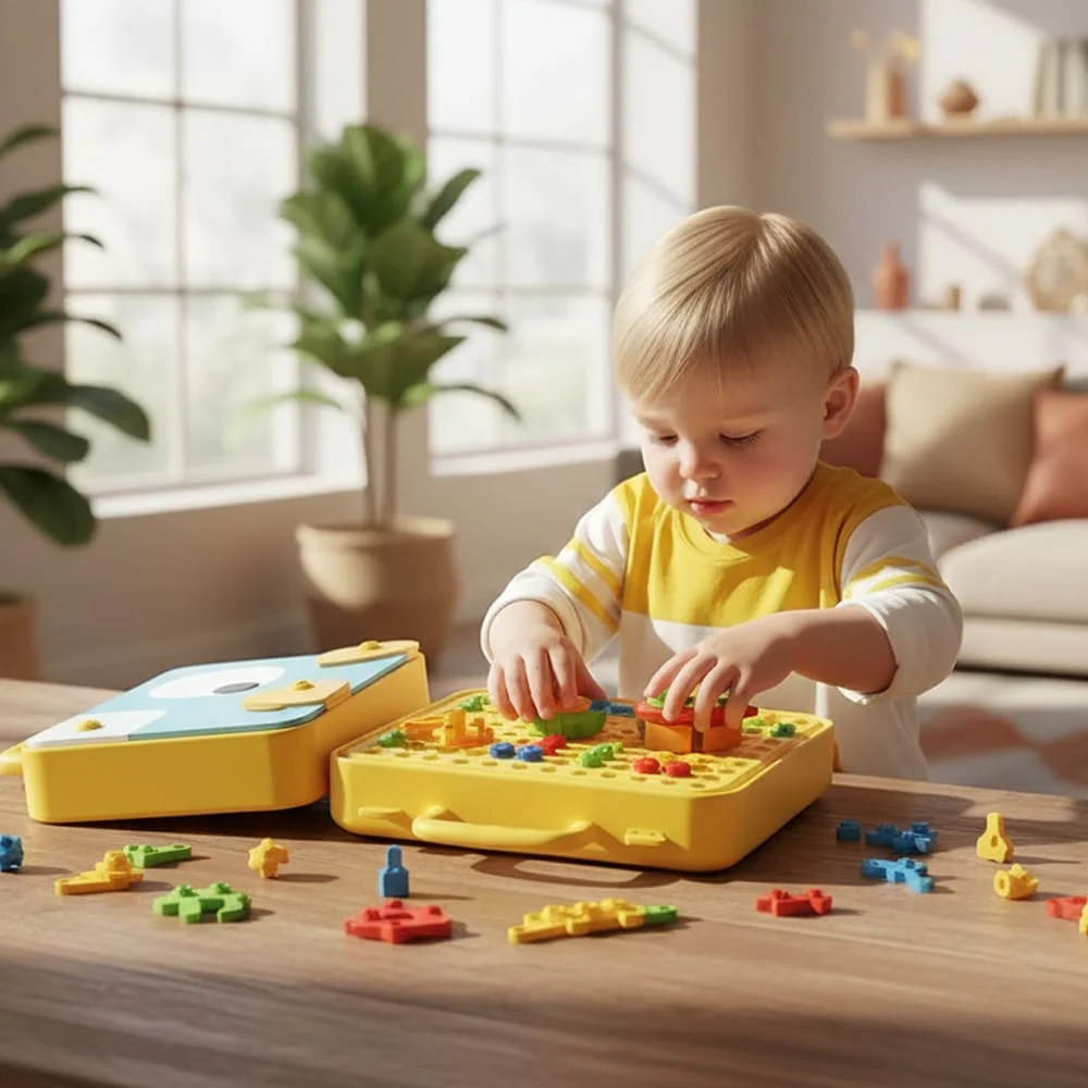 Creative Puzzle Box yellow