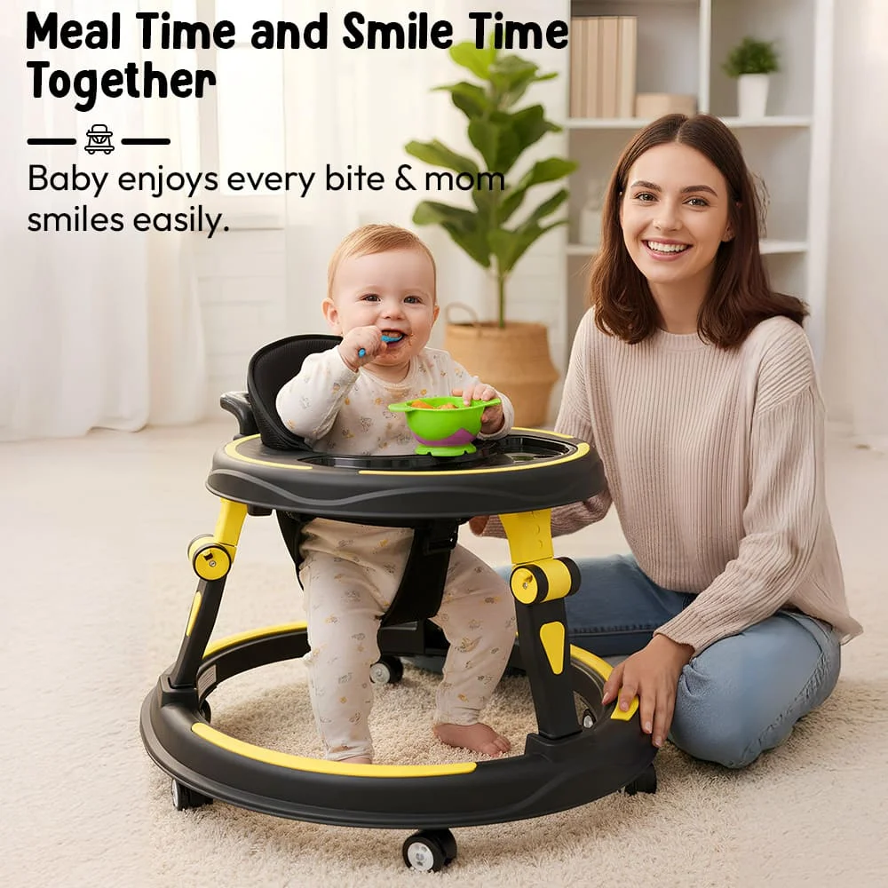 Intelli walker wo tray yellow