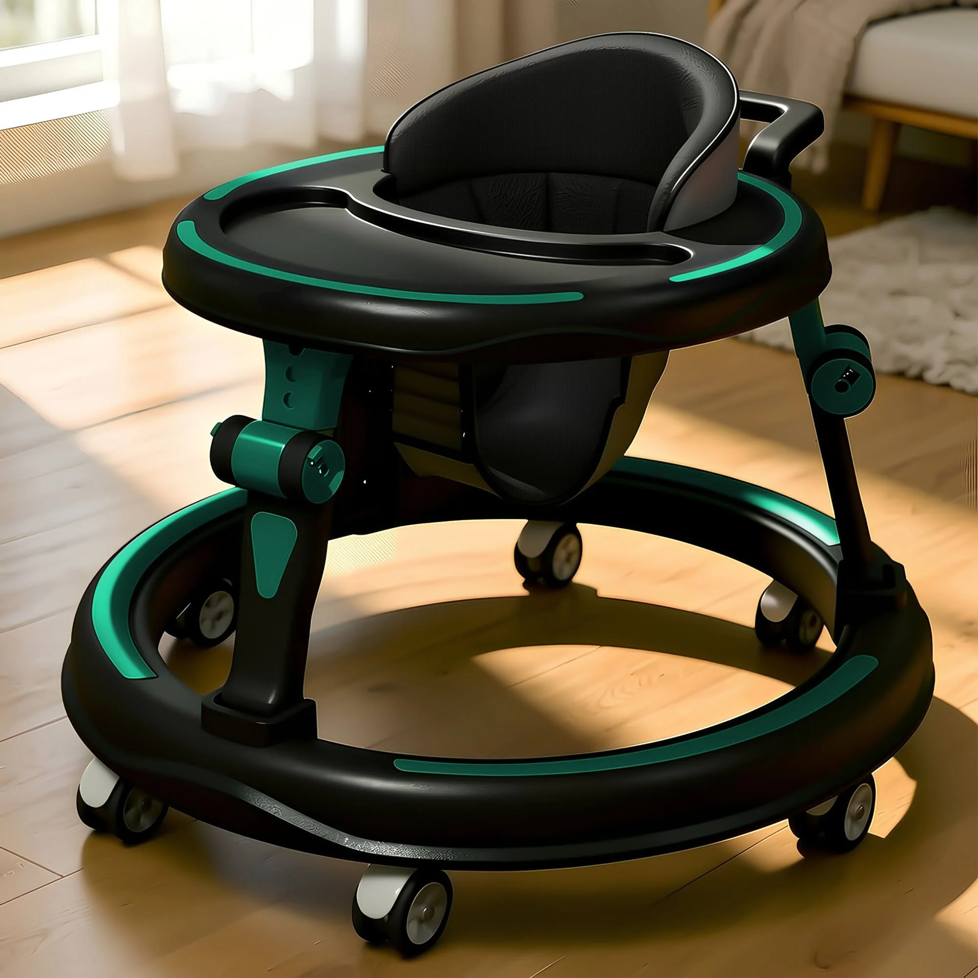 Intelli walker without tray green