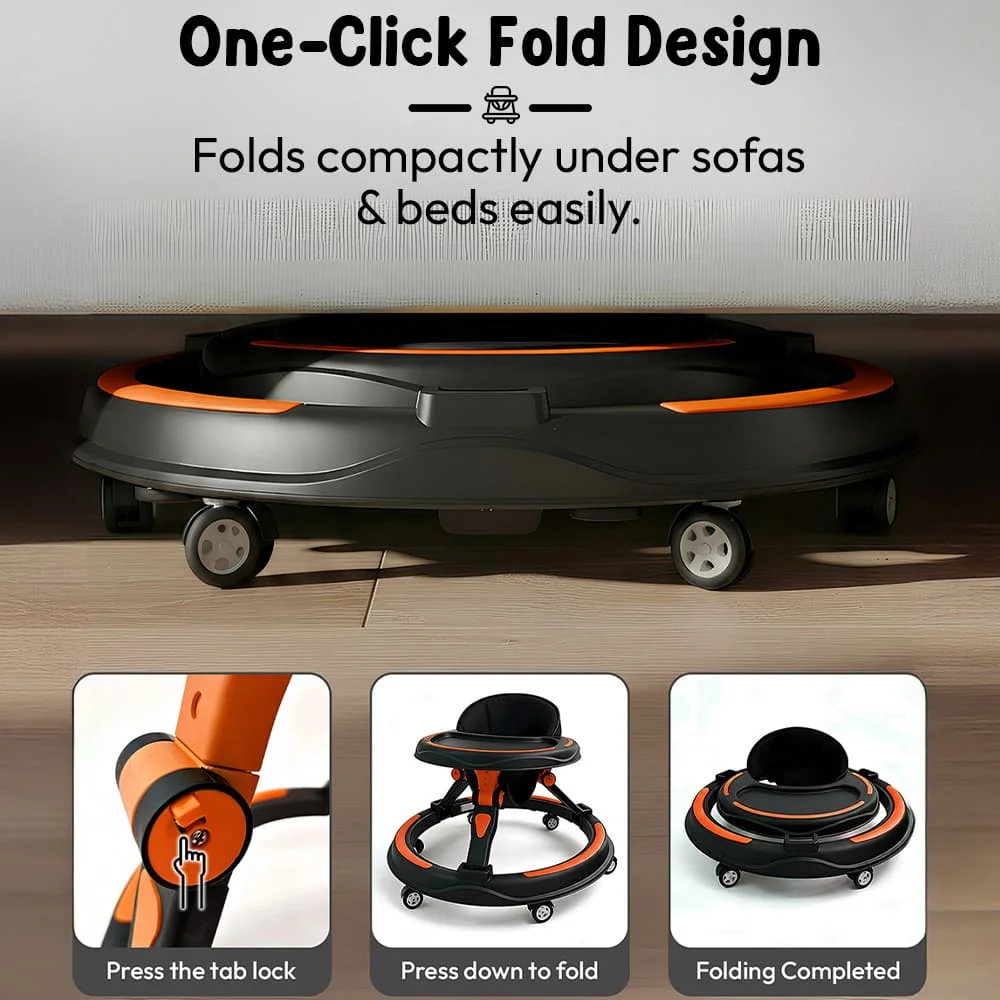 Intelli walker wo tray orange