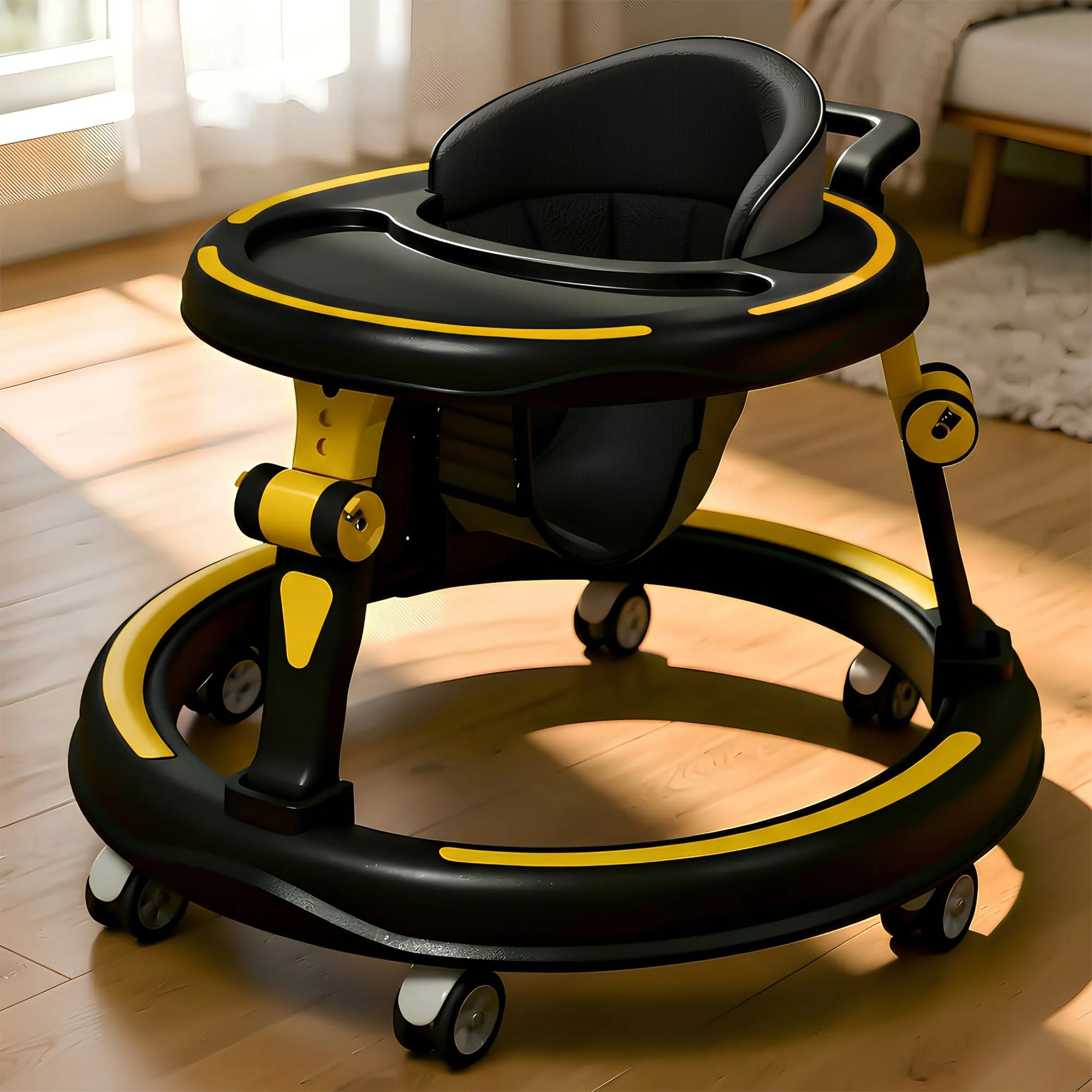 Intelli walker wo tray yellow