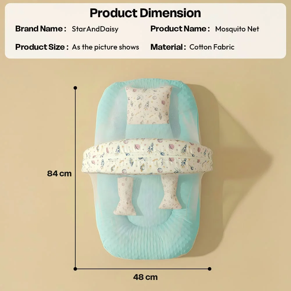 Luxe Mosquito Net blue