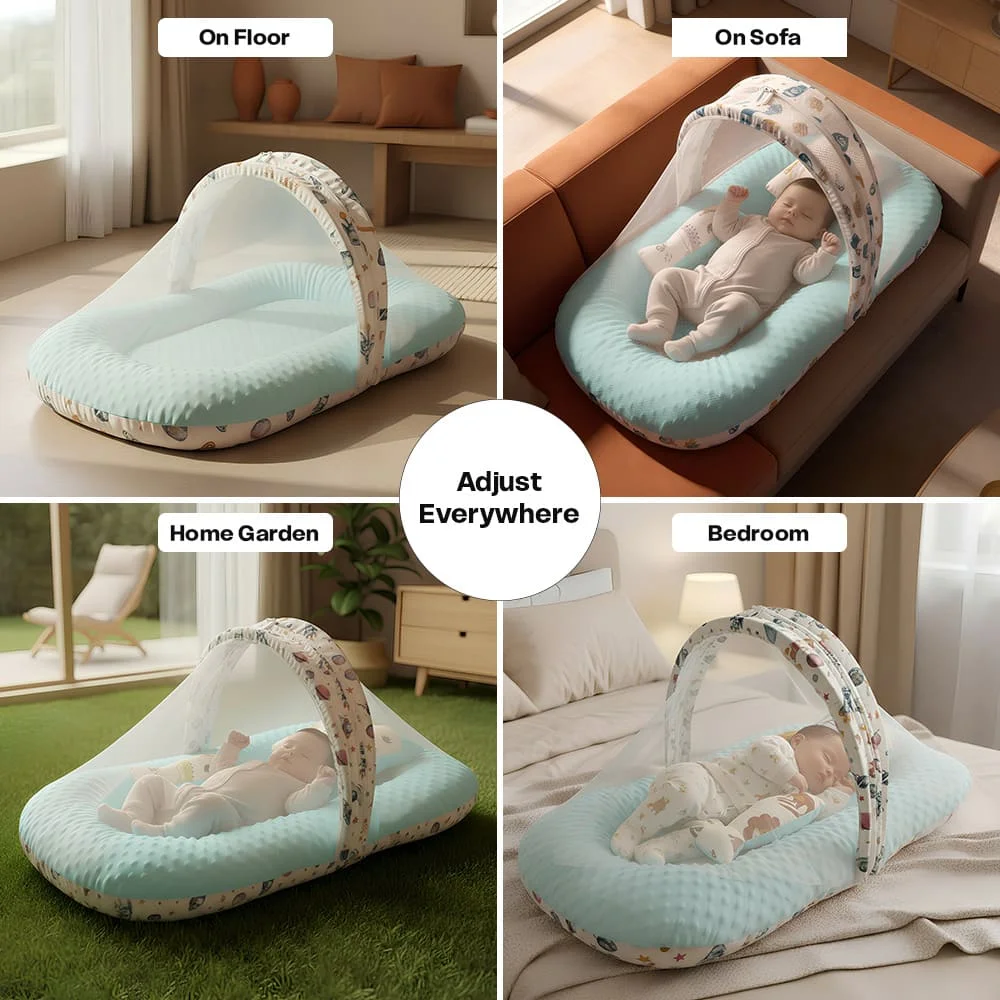 Luxe Mosquito Net blue