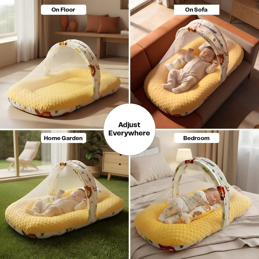 Luxe Mosquito Net kangaroo print1