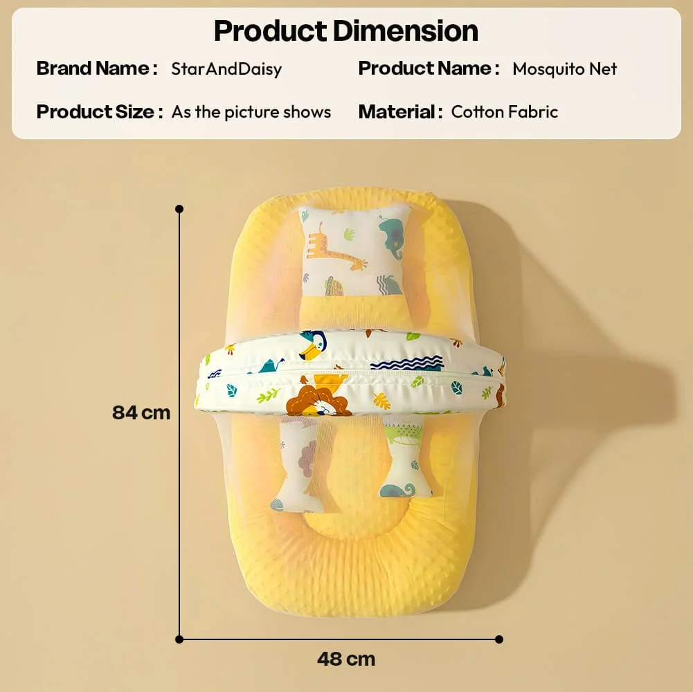 Luxe Mosquito Net kangaroo print