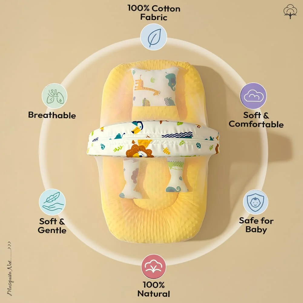 Luxe Mosquito Net kangaroo print4