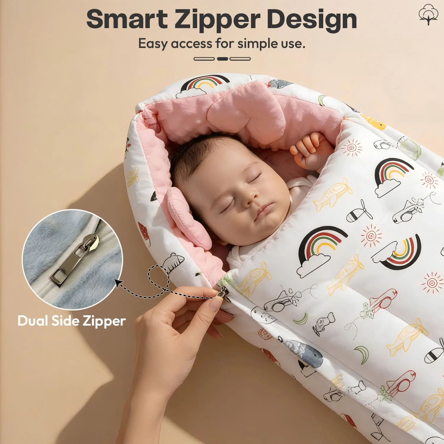 Luxe Sleeping Bag Pink