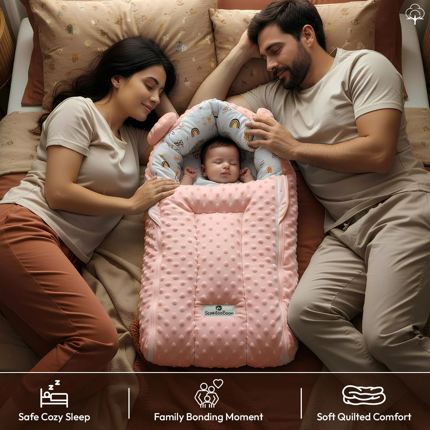 Luxe Sleeping Bag Pink