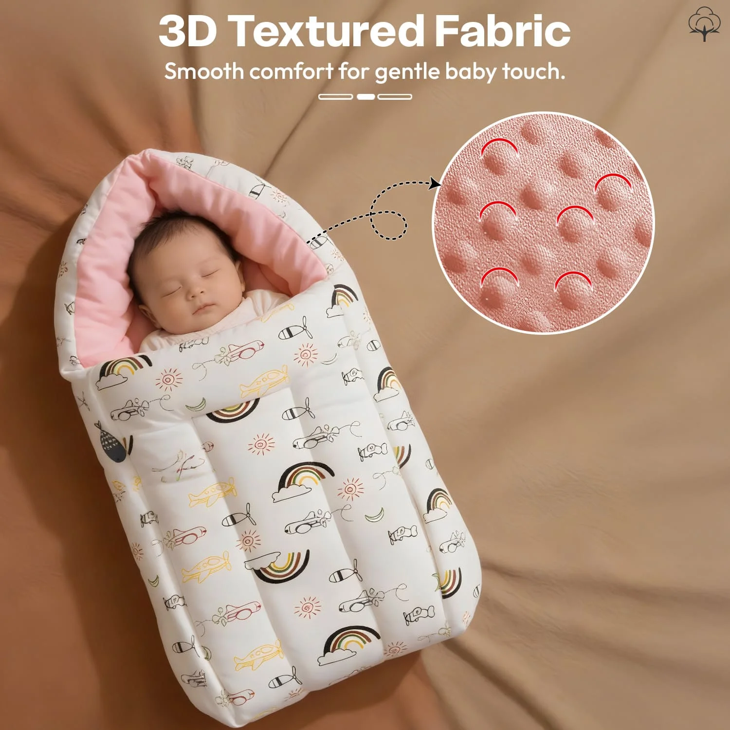 Luxe Sleeping Bag Pink