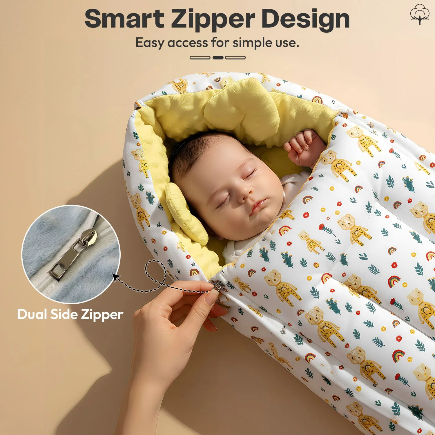 Luxe Sleeping Bag Yellow