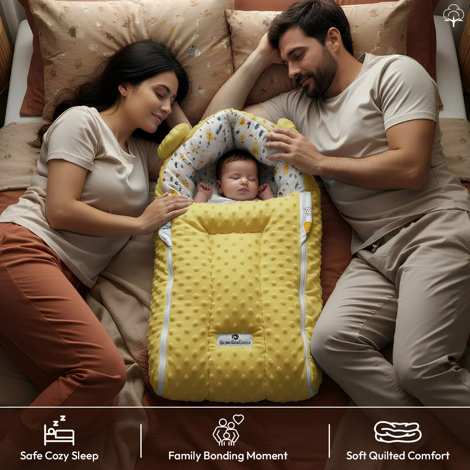 Luxe Sleeping Bag Yellow