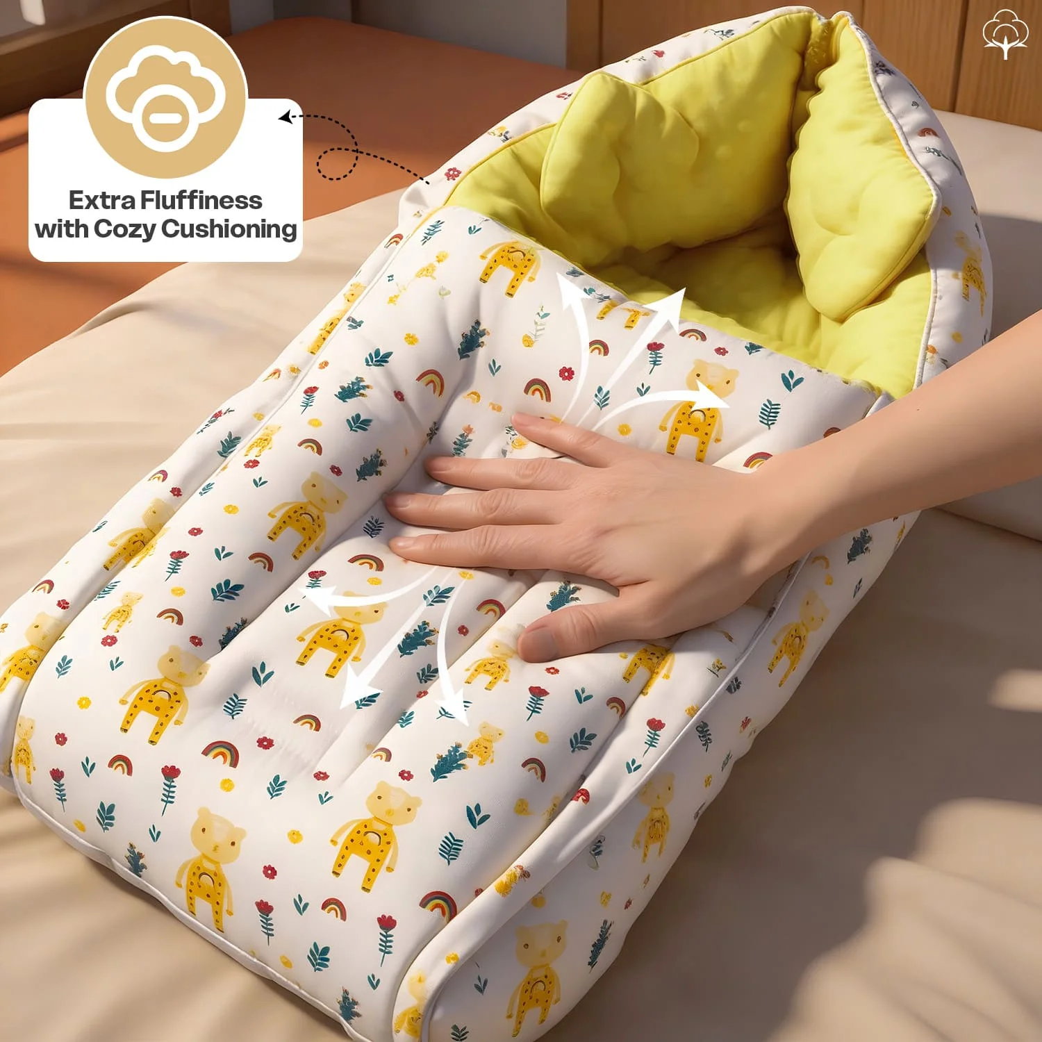 Luxe Sleeping Bag Yellow