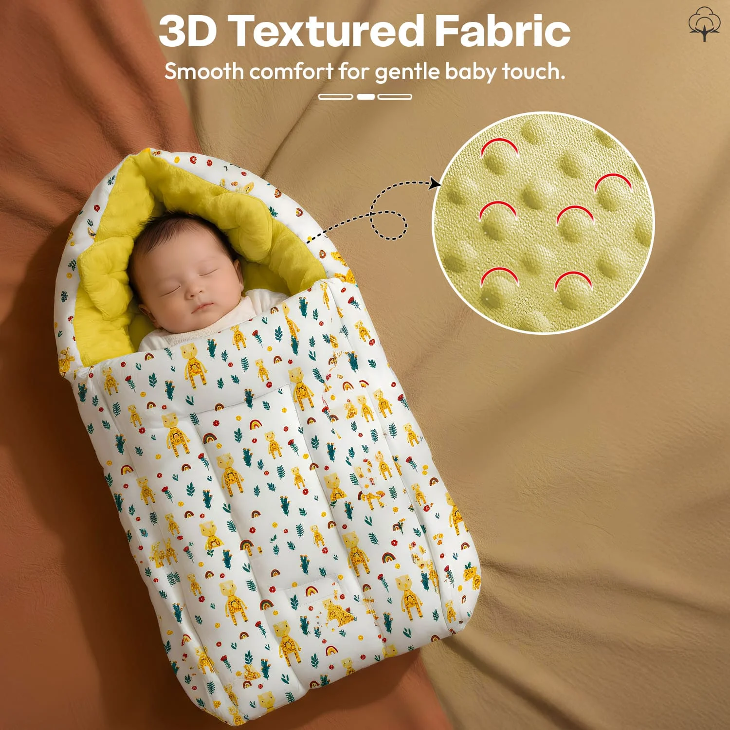 Luxe Sleeping Bag Yellow