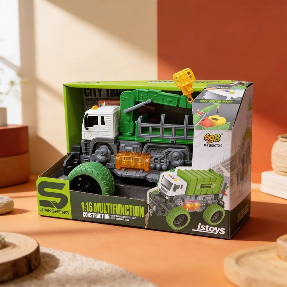 Multifunction Construction Truck Green