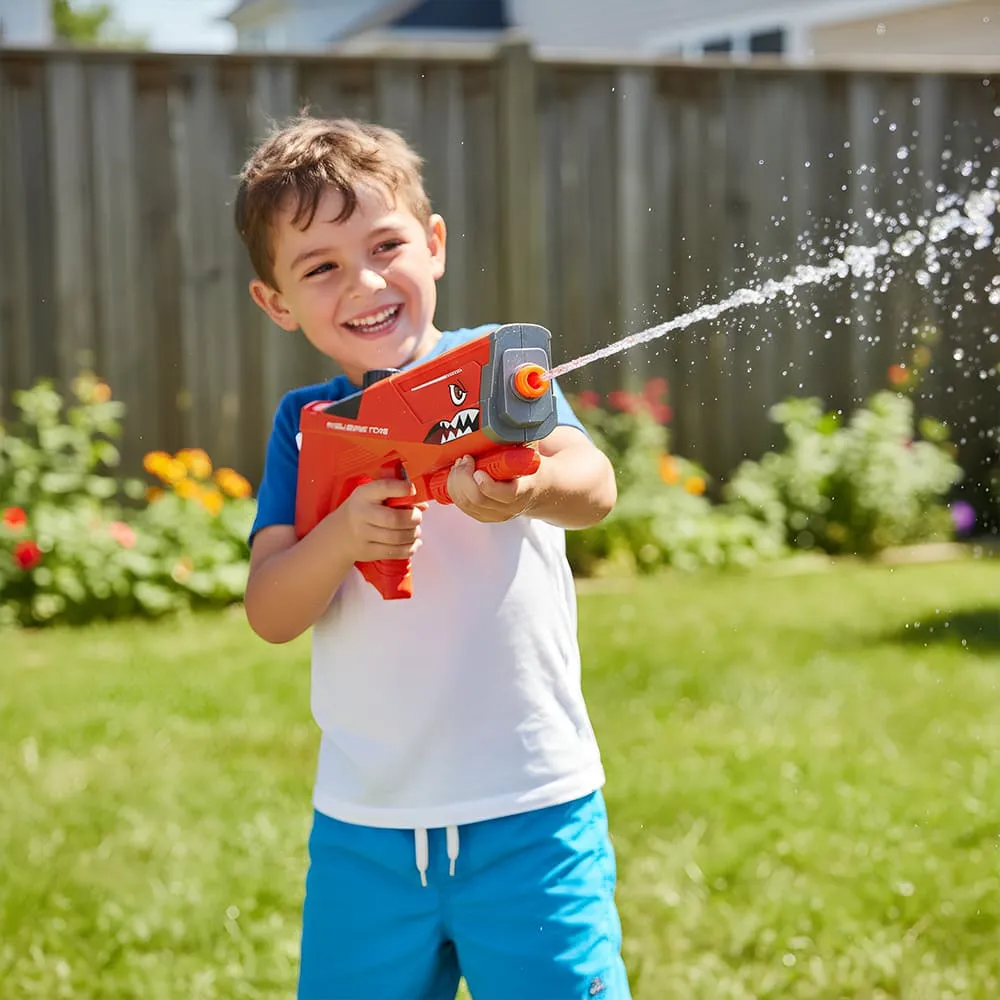 angry shark water gun