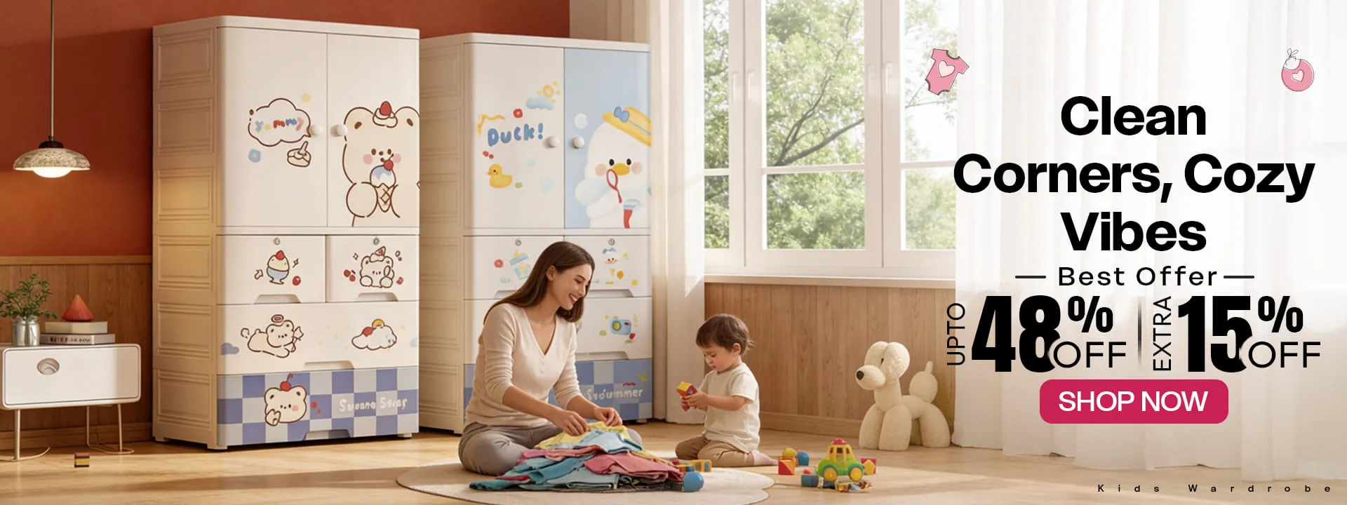 Kids Storage and Cubords