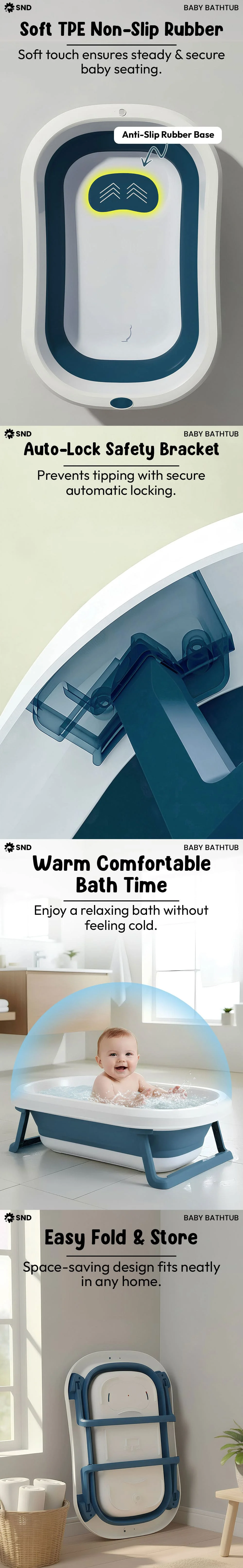 BT Luxe Bathtub Dark Blue