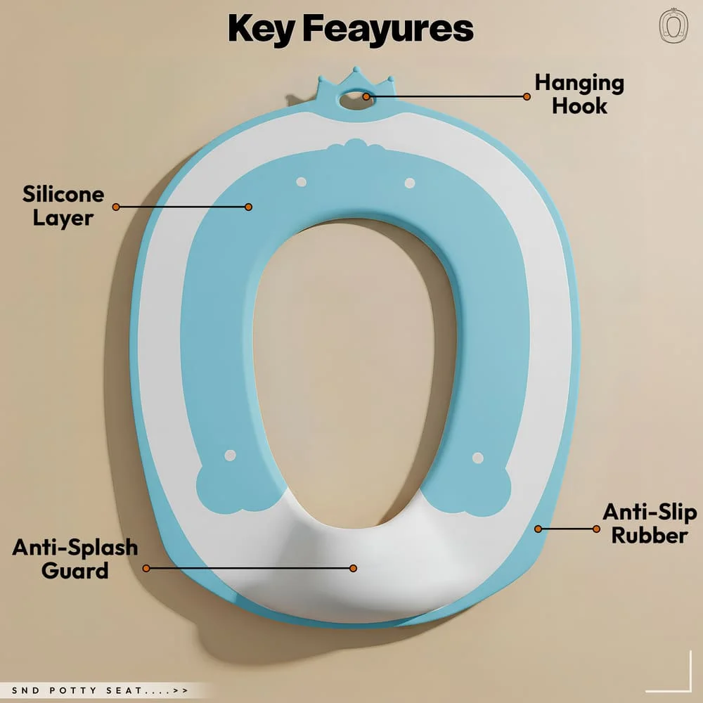 little star potty seat Blue