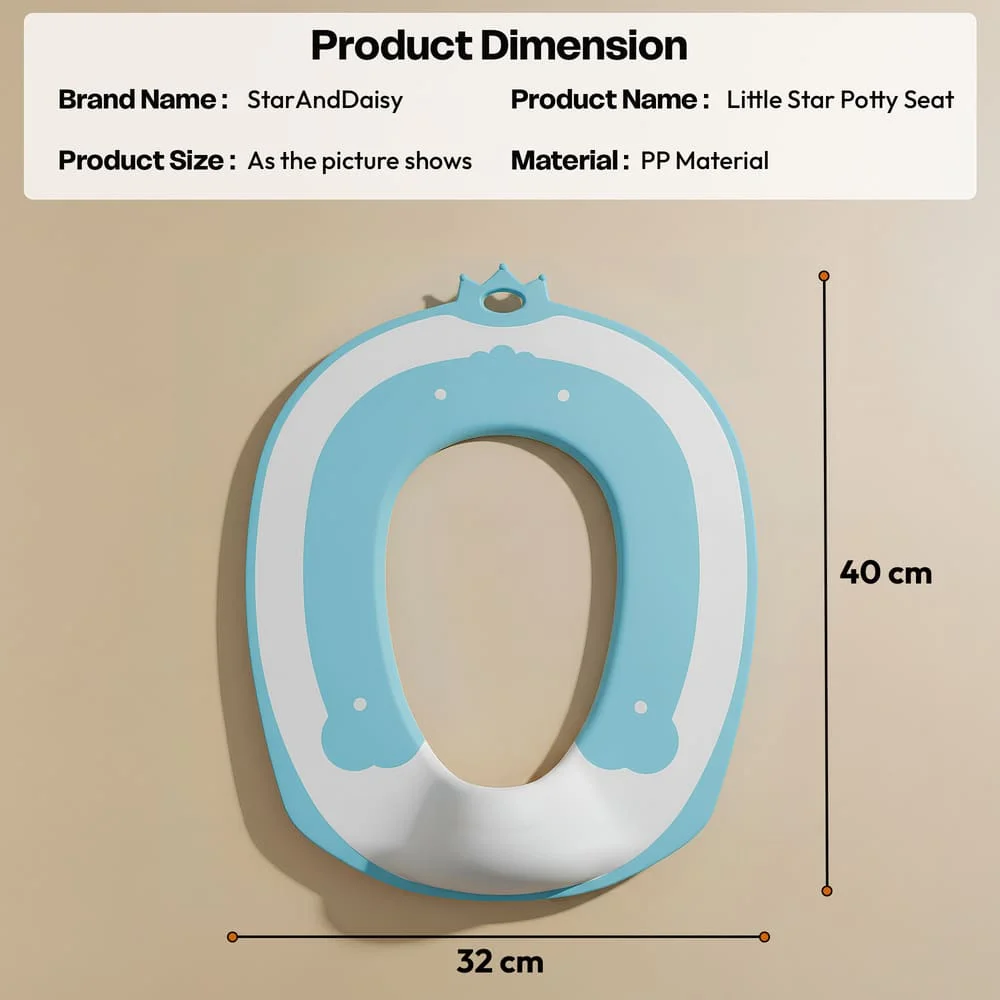 little star potty seat Blue