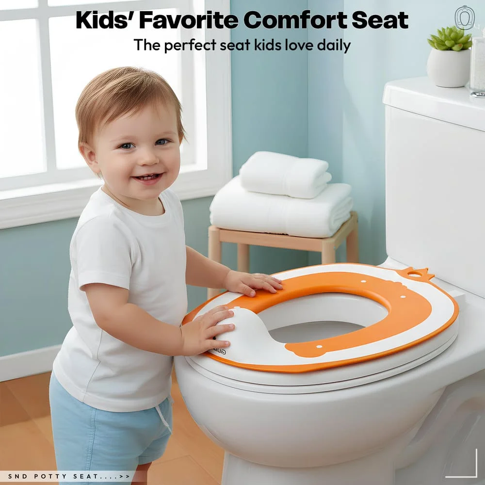 little star potty seat orange
