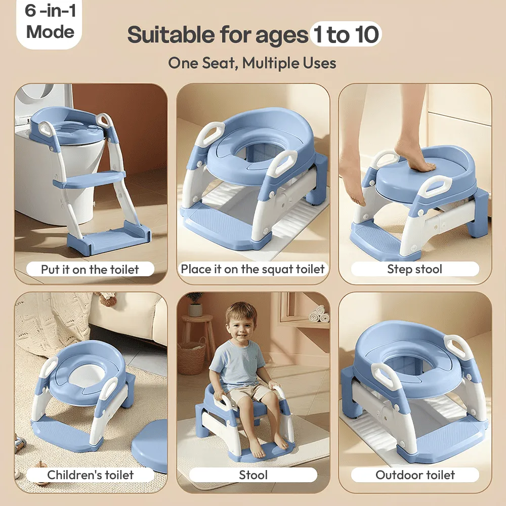 Potty seat ladder
