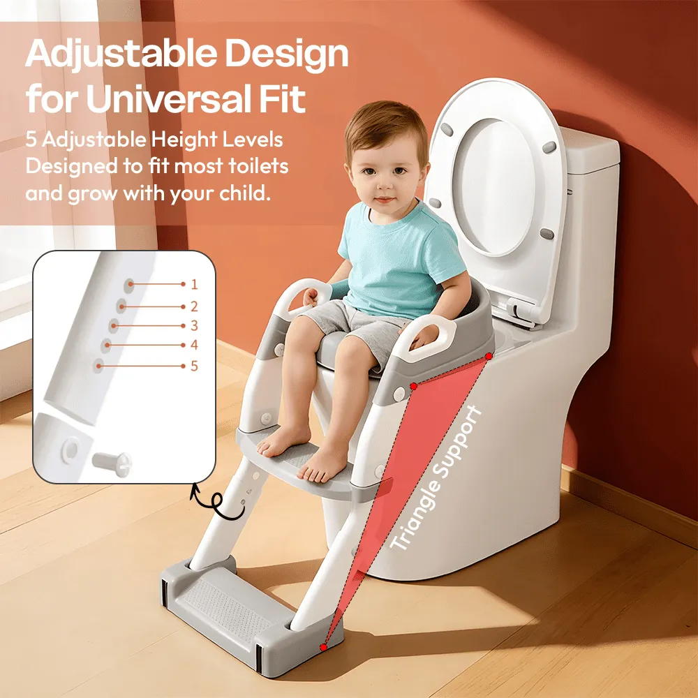 Potty seat ladder