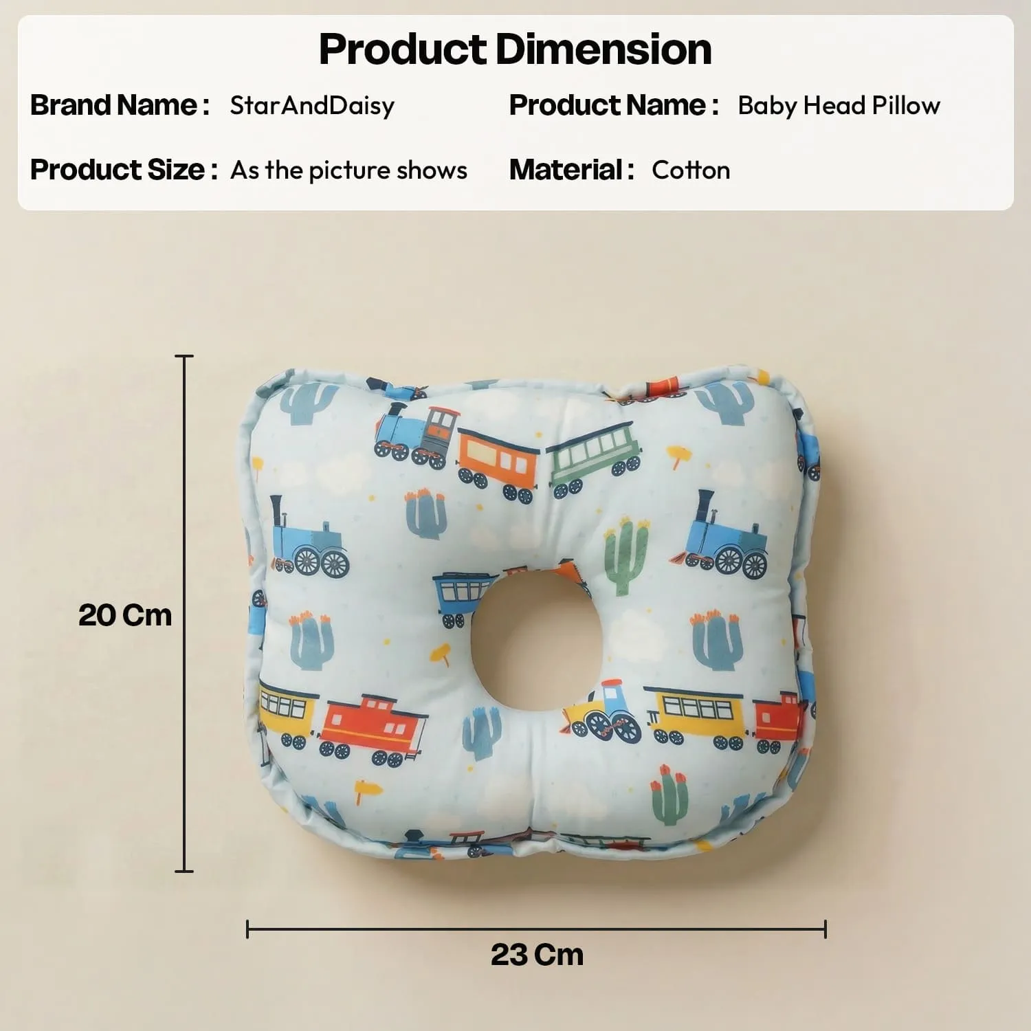 Baby Head Pillow