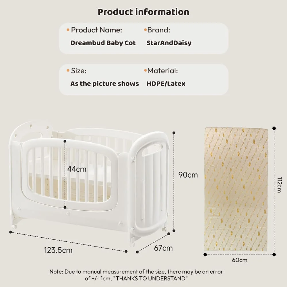 Dreamebud Baby Cot 2