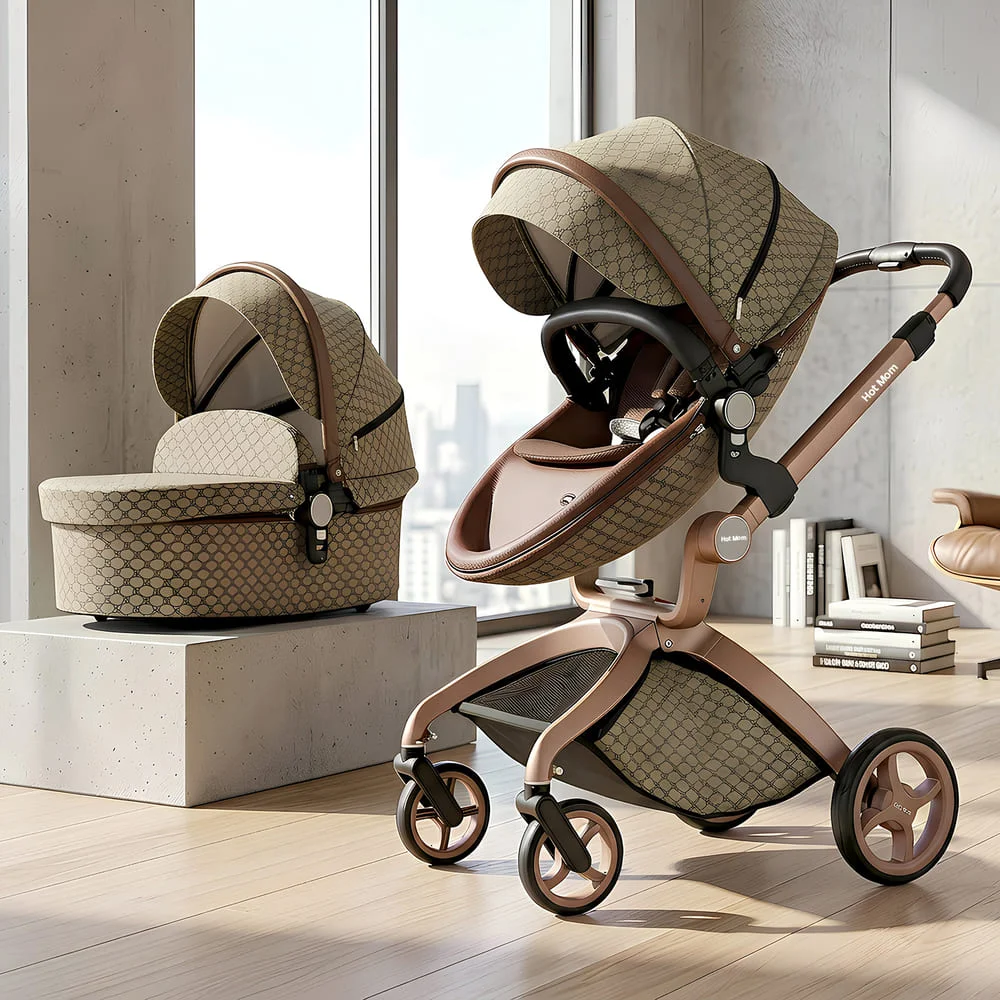 Hotmom Stroller Brown