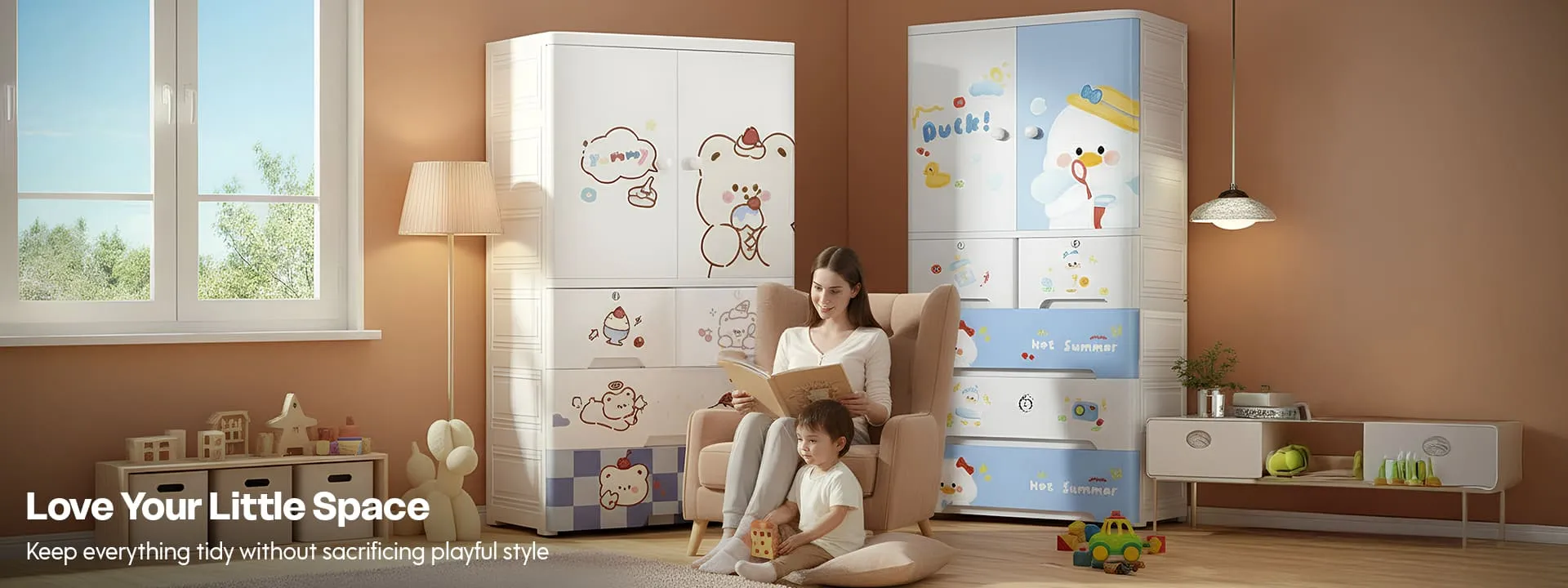 Wardrobe &amp; Storage Cabinet