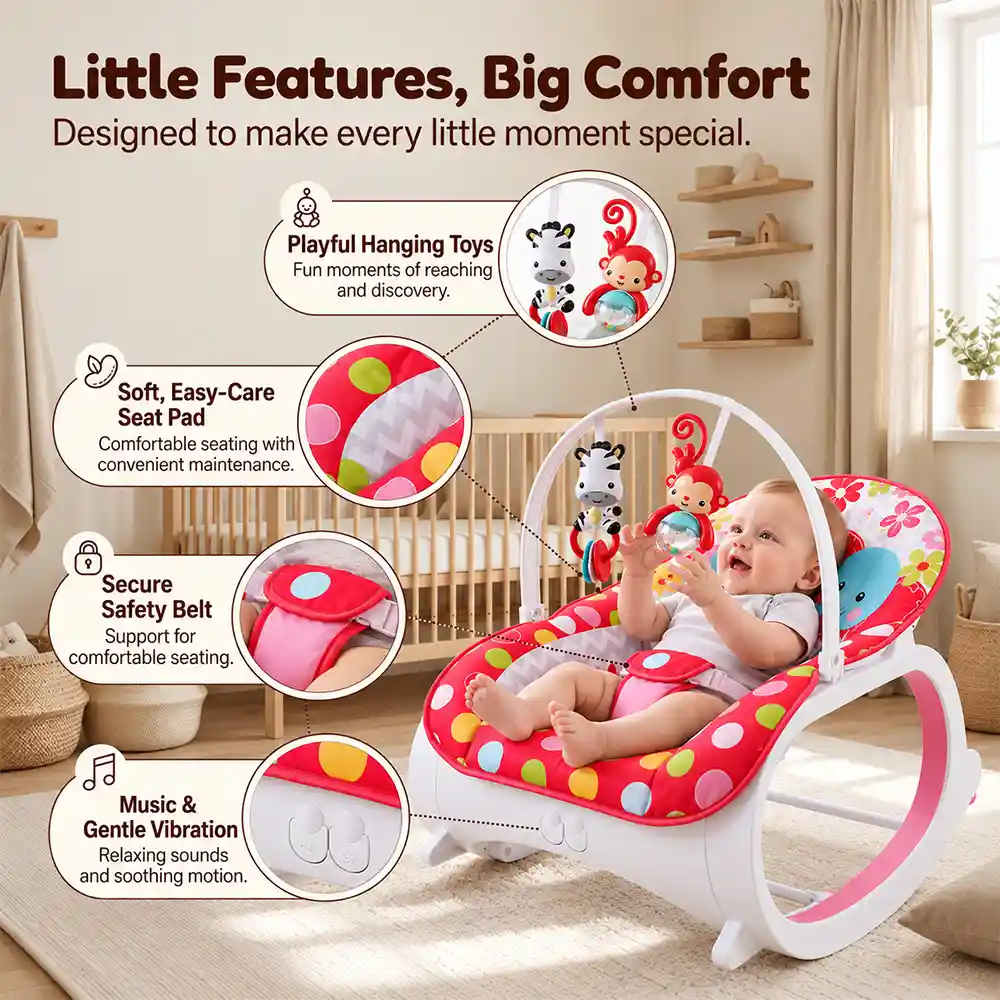 Multi functional Rocker pink
