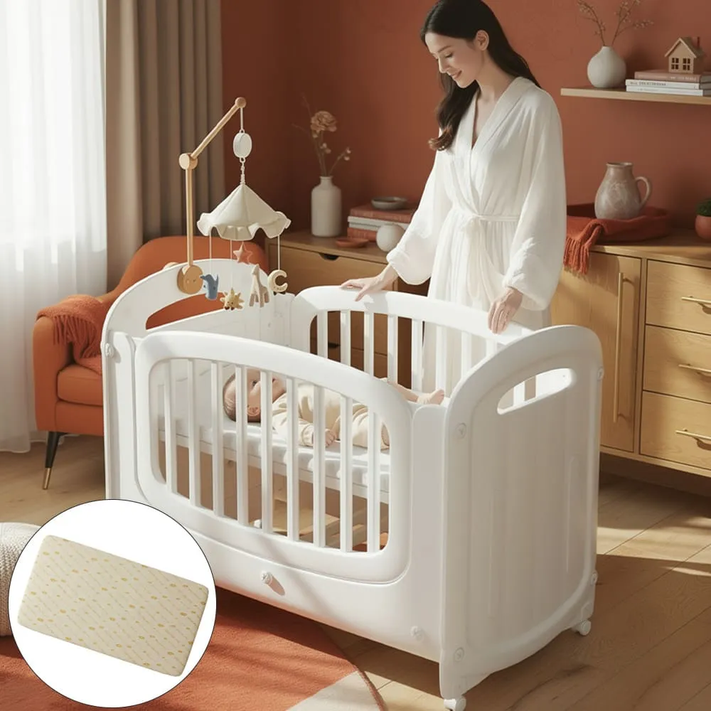 dremabud crib cot with mattress
