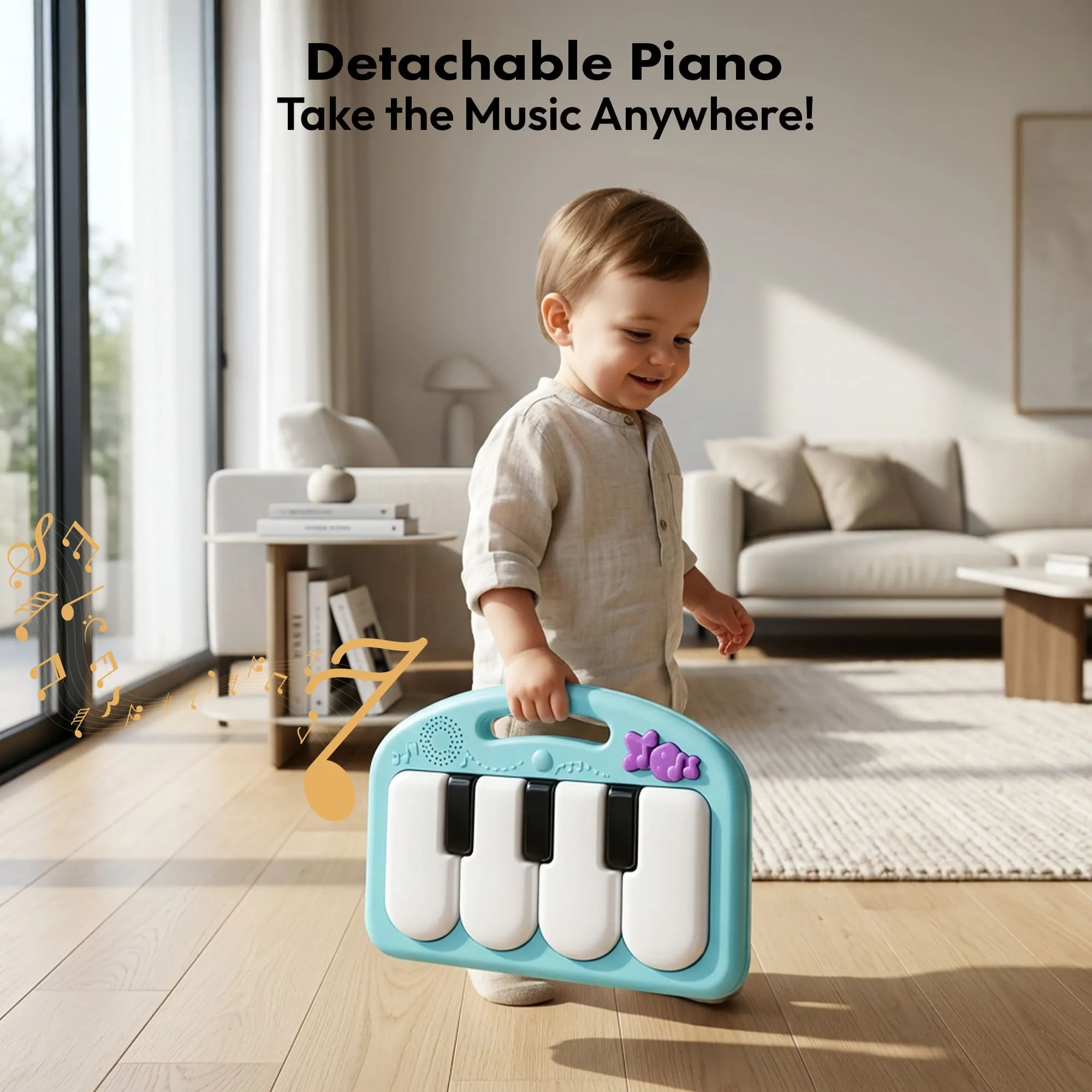 kick and play piono gym