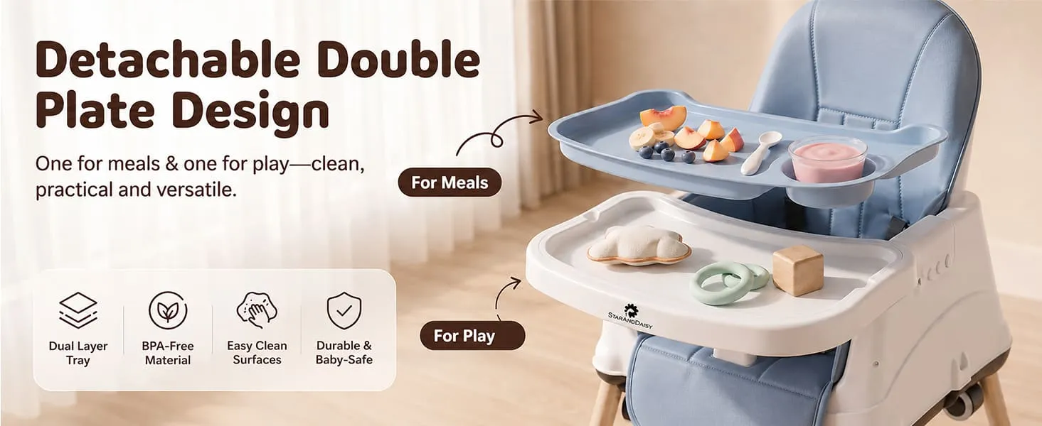 4 in 1 high chair