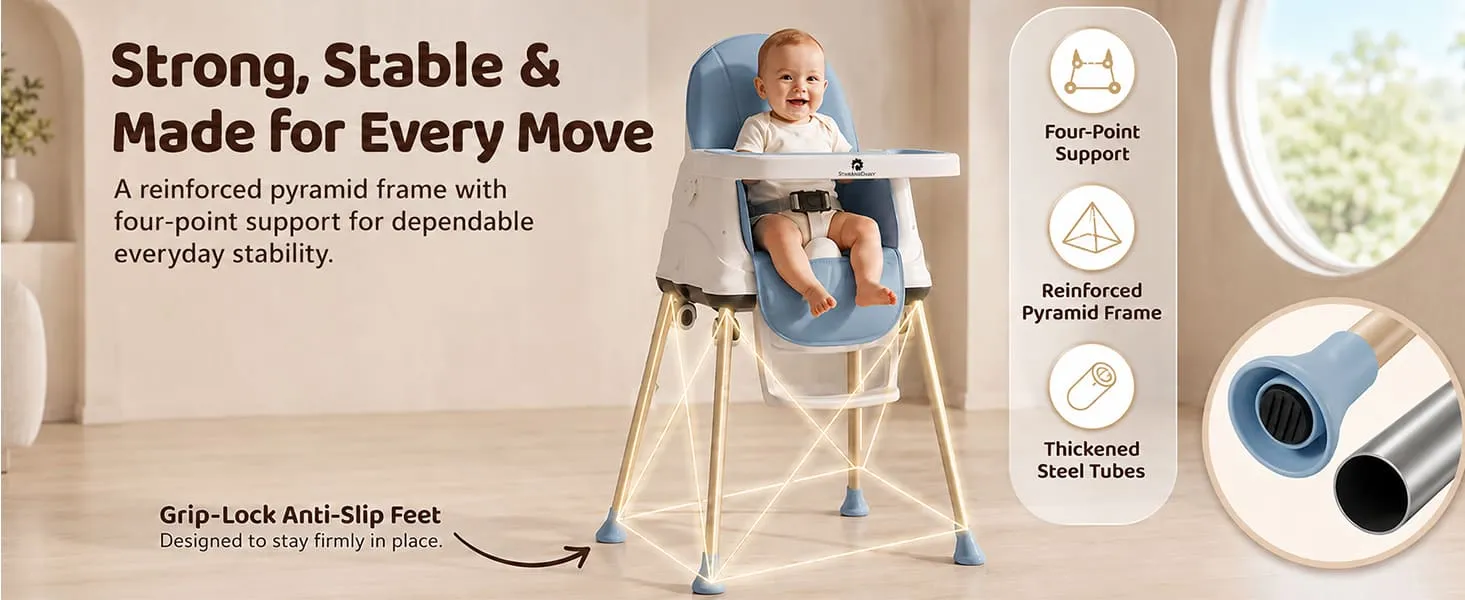 4 in 1 high chair