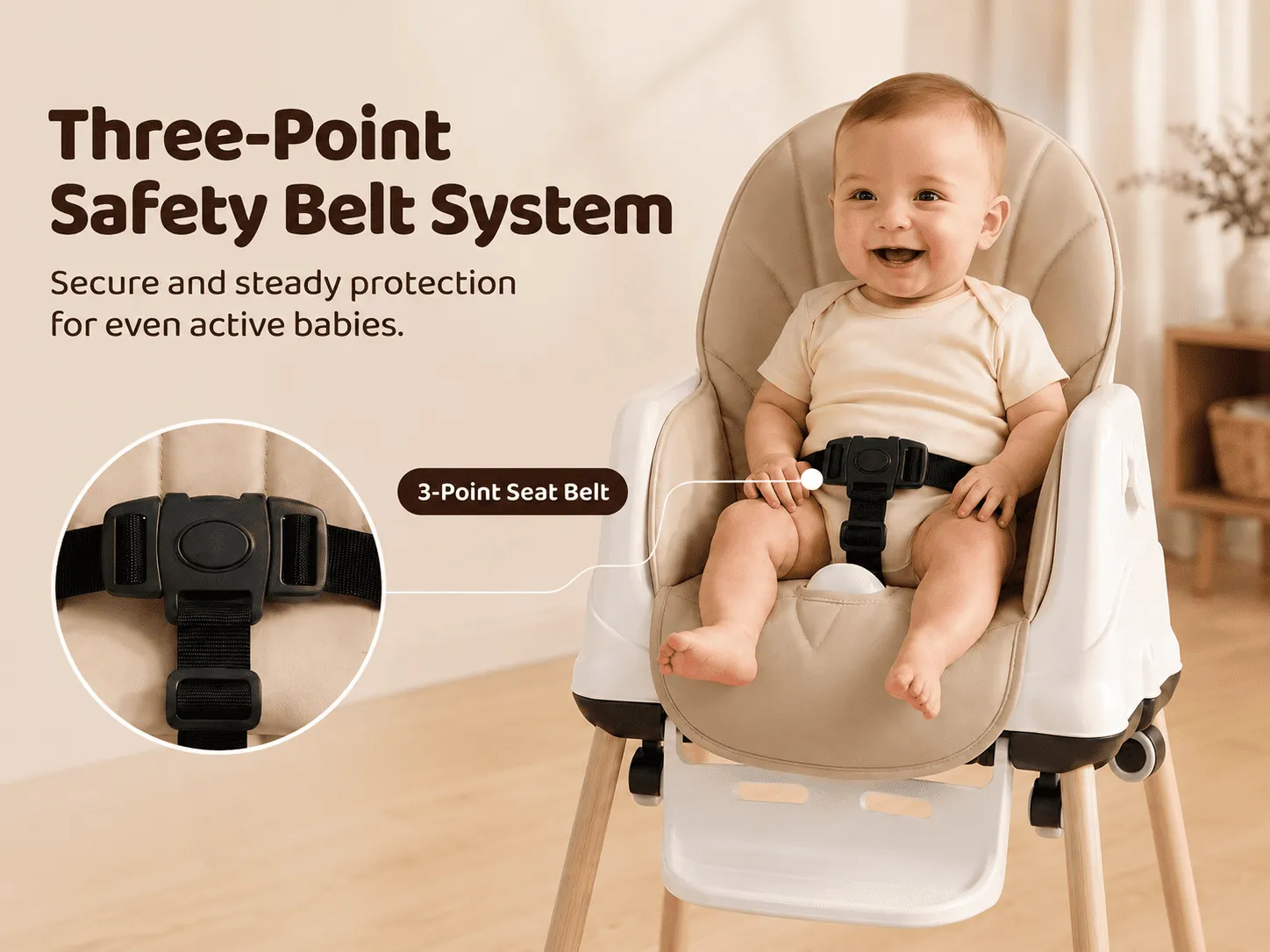 4 in 1 high chair