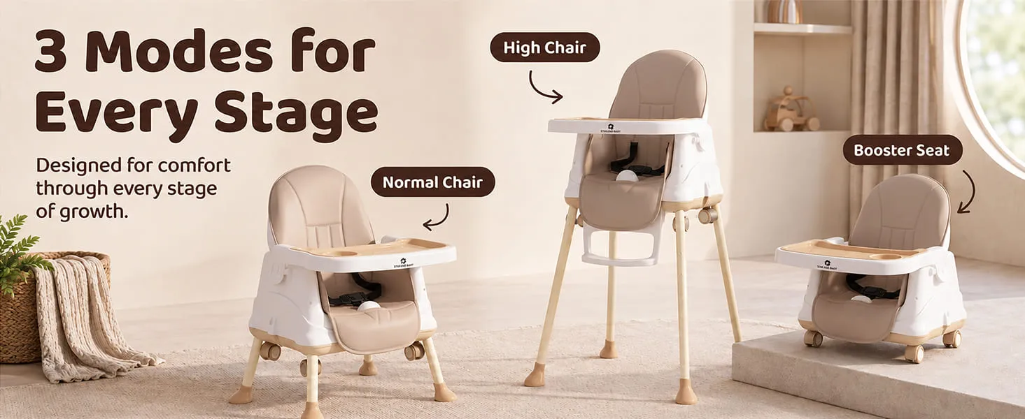 4 in 1 high chair