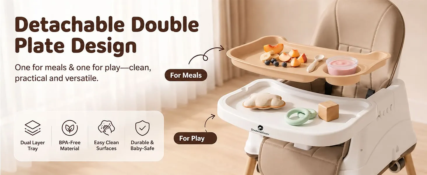 4 in 1 high chair