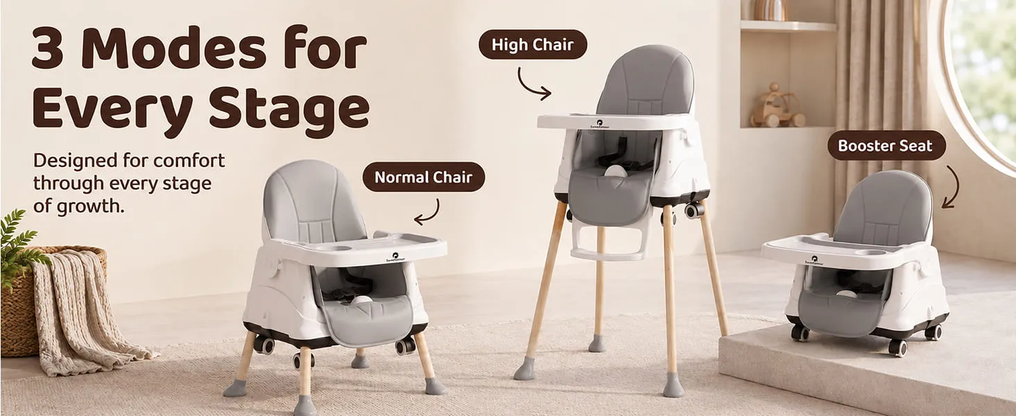 4 in 1 high chair