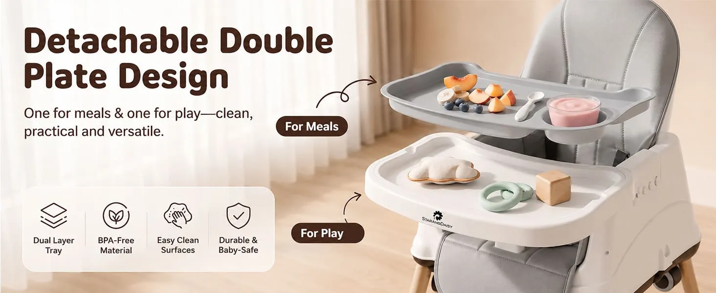 4 in 1 high chair