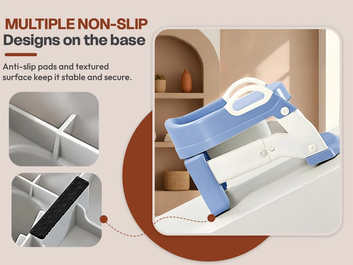 6 in 1 toilet ladder