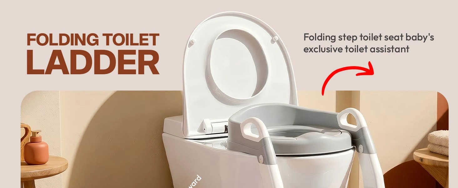 6 in 1 toilet ladder