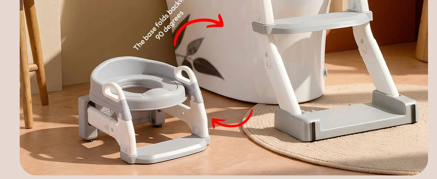 6 in 1 toilet ladder
