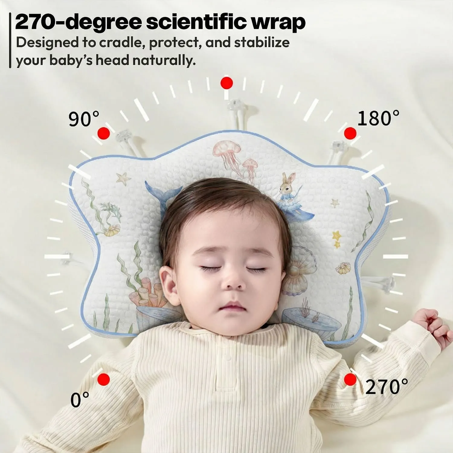 Starfish Awstring Pillow Whale