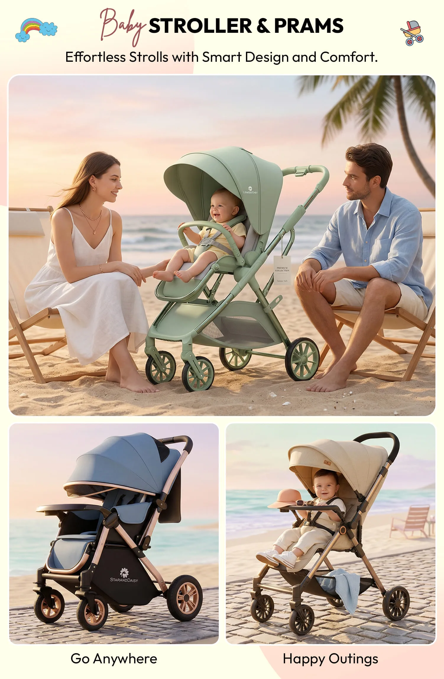 Baby Stroller &amp; Pram