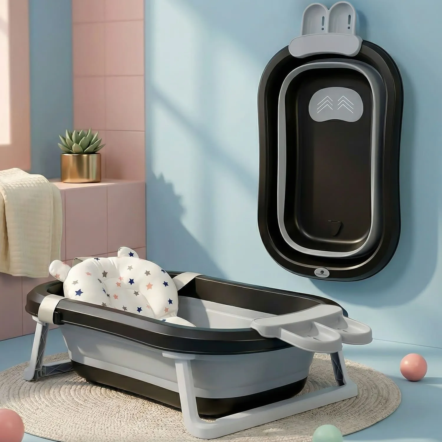 Bathtub with soap bar