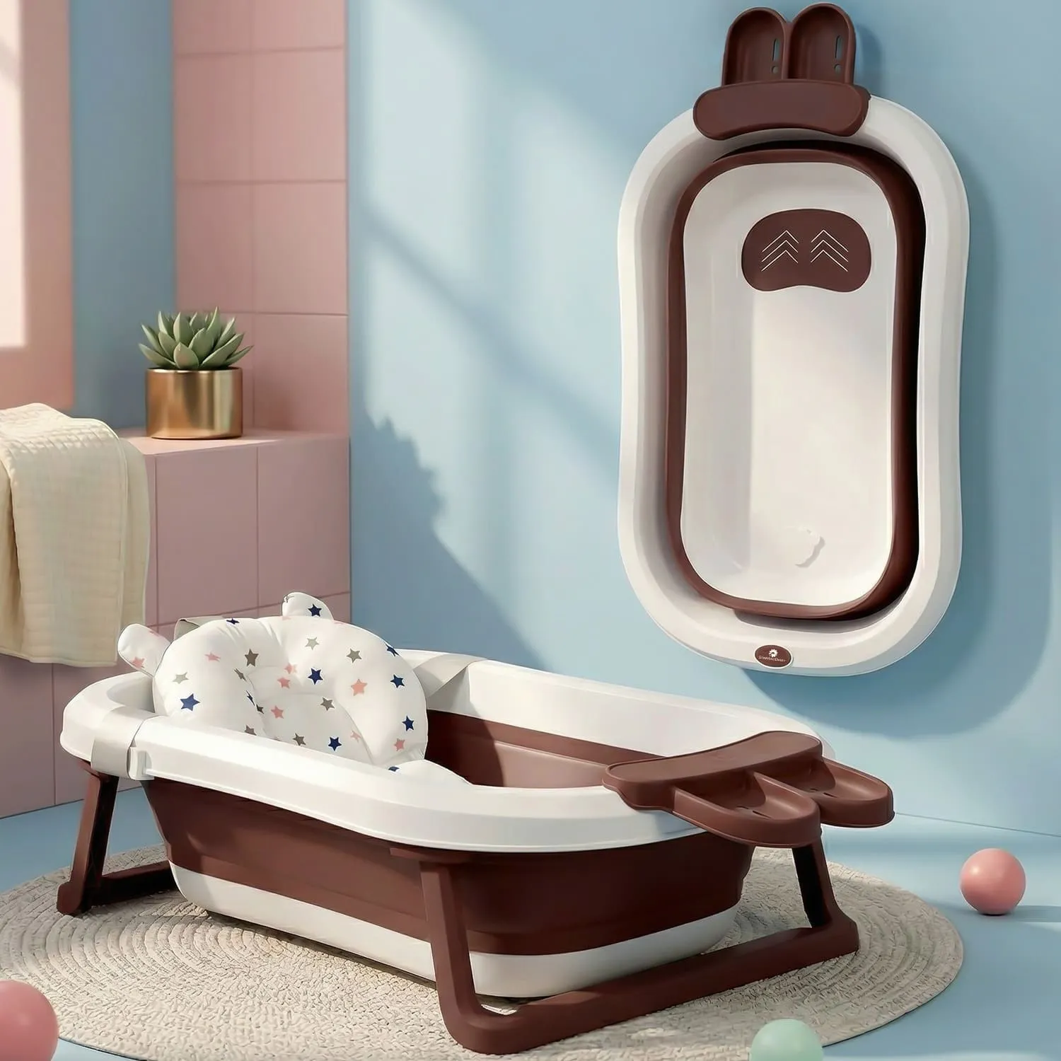 Bathtub with soap bar